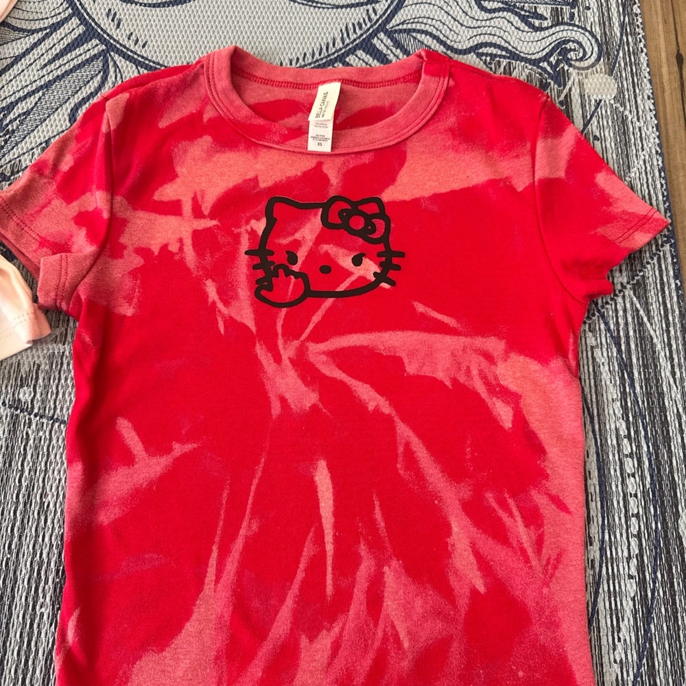Hello Kitty Red Baby Tee 💋